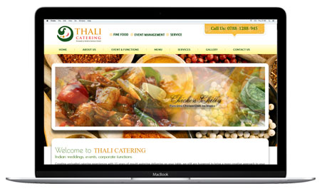Thali Catering-templete