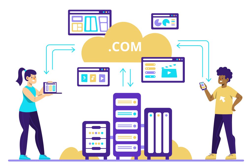 domain and hosting services